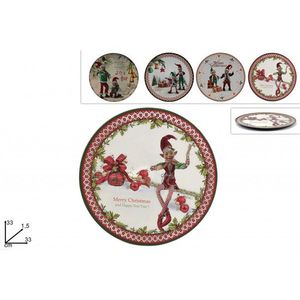 PROHOME - Podložka 33cm vánoční různé dekory obraz
