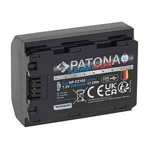 PATONA PATONA - Aku Sony NP-FZ100 2400mAh Li-Ion Platinum USB-C obraz