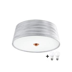 Eglo Eglo 32111- LED Stropní svítidlo FONSEA 1 2xE27/9W/230V stříbrná/měděná obraz