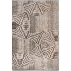 Béžový koberec 80x120 cm Chappe Beige – Elle Decoration obraz