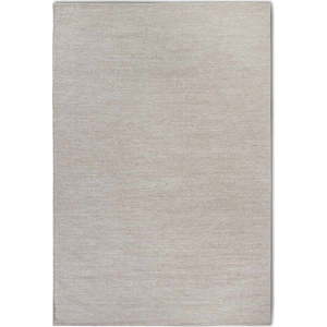 Béžový ručně tkaný koberec s příměsí vlny 80x150 cm Pradesh Linen White – Elle Decoration obraz