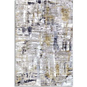 Světle šedý koberec 120x160 cm Malard Anthracite Gold – Elle Decoration obraz