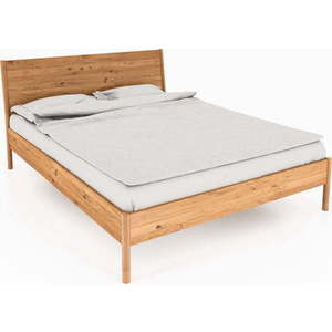 Dvoulůžková postel z dubového dřeva 140x200 cm Pola - The Beds obraz