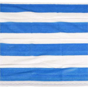 Bílo-modrá plastová balkonová zástěna 500x180 cm – Garden Pleasure obraz