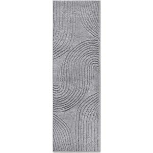 Šedý běhoun 80x240 cm Pigment Light Grey – Elle Decoration obraz