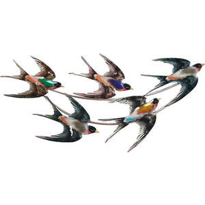 Kovová zahradní dekorace Swallows – Garden Pleasure obraz