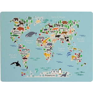Podložka na stůl Little Nice Things World Map, 55 x 35 cm obraz