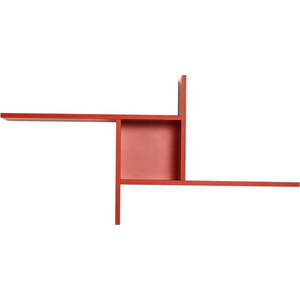 Červená patrová police 100 cm Cross – Kalune Design obraz