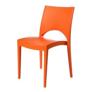 Jídelní židle PARIS oranžová obraz