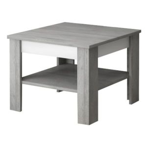 Konferenční stolek VOTO 1 beton/bílá obraz