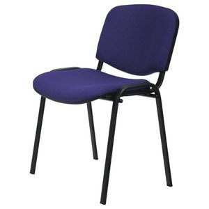 Konferenční židle ISO černá/modrá obraz