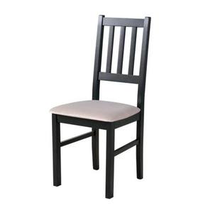 Jídelní židle BOLS 4 černá/béžová obraz