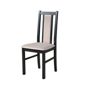 Jídelní židle BOLS 14 černá/béžová obraz