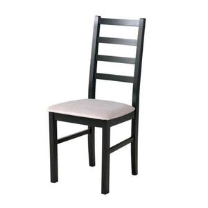 Jídelní židle NILA 8 černá/béžová obraz