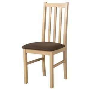 Jídelní židle BOLS 10 dub sonoma/hnědá obraz