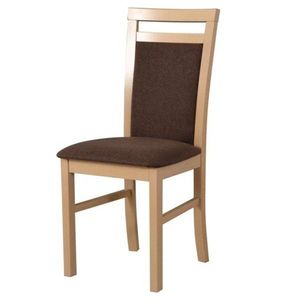 Jídelní židle MILAN 5 dub sonoma/hnědá obraz