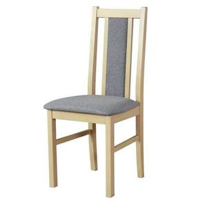 Jídelní židle BOLS 14 dub sonoma/světle šedá obraz