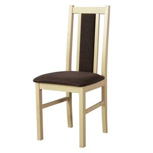 Jídelní židle BOLS 14 dub sonoma/hnědá obraz