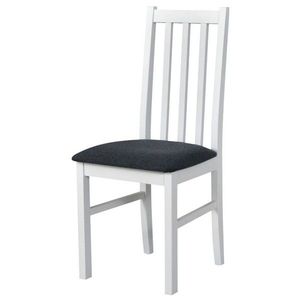 Jídelní židle BOLS 10 bílá/černá obraz
