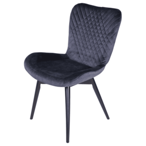 Jídelní židle SARANDER buk černá/tmavě modrá obraz