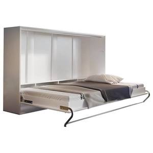 Sklápěcí postel CONCEPT PRO CP-05 bílá vysoký lesk, 120x200 cm obraz