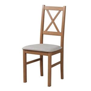 Jídelní židle NILA 10 dub stirling/béžová obraz