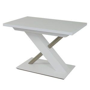 Jídelní stůl UTENDI bílá, šířka 110 cm obraz