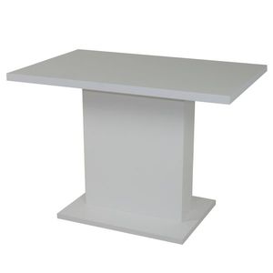 Jídelní stůl SHIDA 1 bílá, šířka 130 cm obraz
