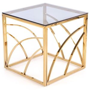 Přístavný stolek ARTEMIS zlatá obraz