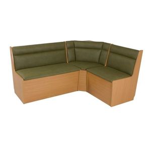 Rohová jídelní lavice BIG-BOX V buk/zelená obraz