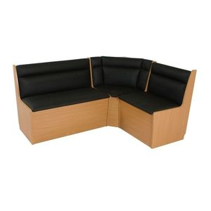 Rohová jídelní lavice BIG-BOX V buk/černá obraz