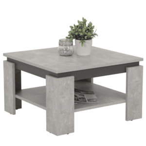 Konferenční stolek IAN beton/antracitová obraz