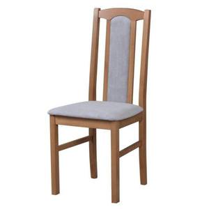 Jídelní židle BOLS 7 dub stirling/šedá obraz