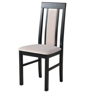 Jídelní židle NILA 2 NEW černá/béžová obraz