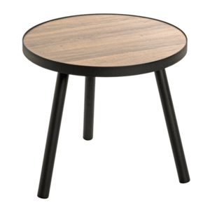 Přístavný stolek GENUA 2 dub bologna/černá obraz
