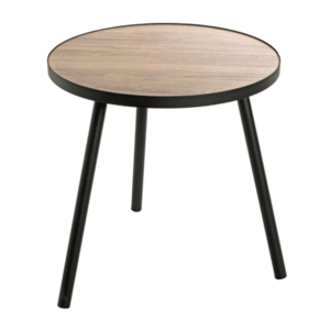 Přístavný stolek GENUA 1 dub bologna/černá obraz