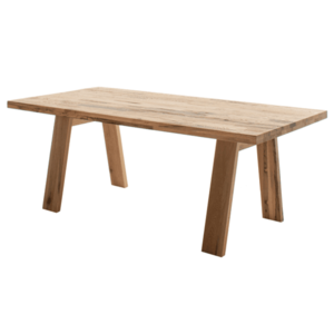 Moderní stůl přírodní dřevo obraz