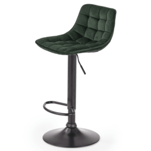 Barová židle SCH-95 tmavě zelená obraz