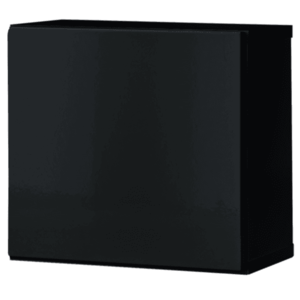 Závěsná skříňka MATCH SW5 černá/černá vysoký lesk obraz