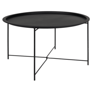Přístavný stolek BOSTAO černá obraz