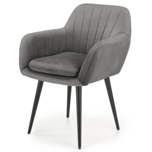 Jídelní židle SCK-429 šedá/černá obraz