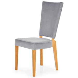 Jídelní židle RUAS dub medový/šedá obraz