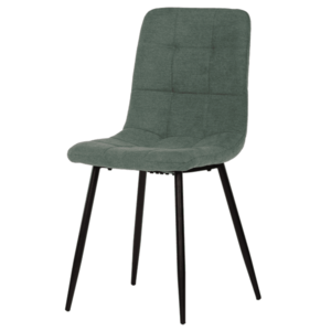 Jídelní židle KARA zelená/černá obraz