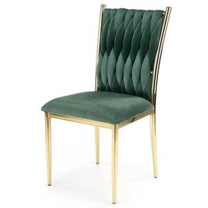 Jídelní židle PAULINA tmavě zelená obraz