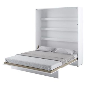Sklápěcí postel BED CONCEPT 1 bílá/vysoký lesk, 180x200 cm obraz