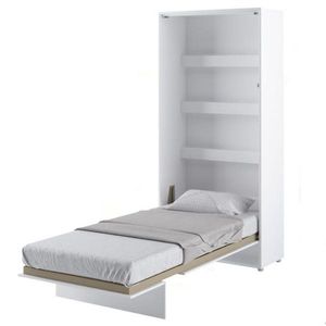Sklápěcí postel BED CONCEPT 3 bílá/vysoký lesk, 90x200 cm obraz