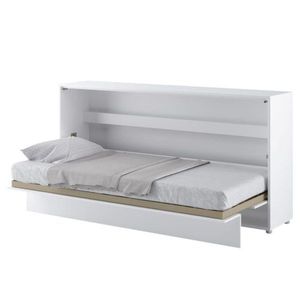 Sklápěcí postel BED CONCEPT 4 bílá/vysoký lesk, 90x200 cm obraz