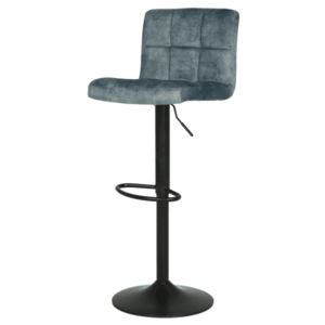Barová židle GITA modrá/černá obraz