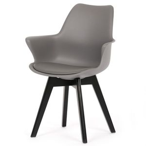 Jídelní židle KATRINA II šedá/černá obraz