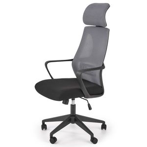 Kancelářská židle VOLDIZ černá/šedá obraz